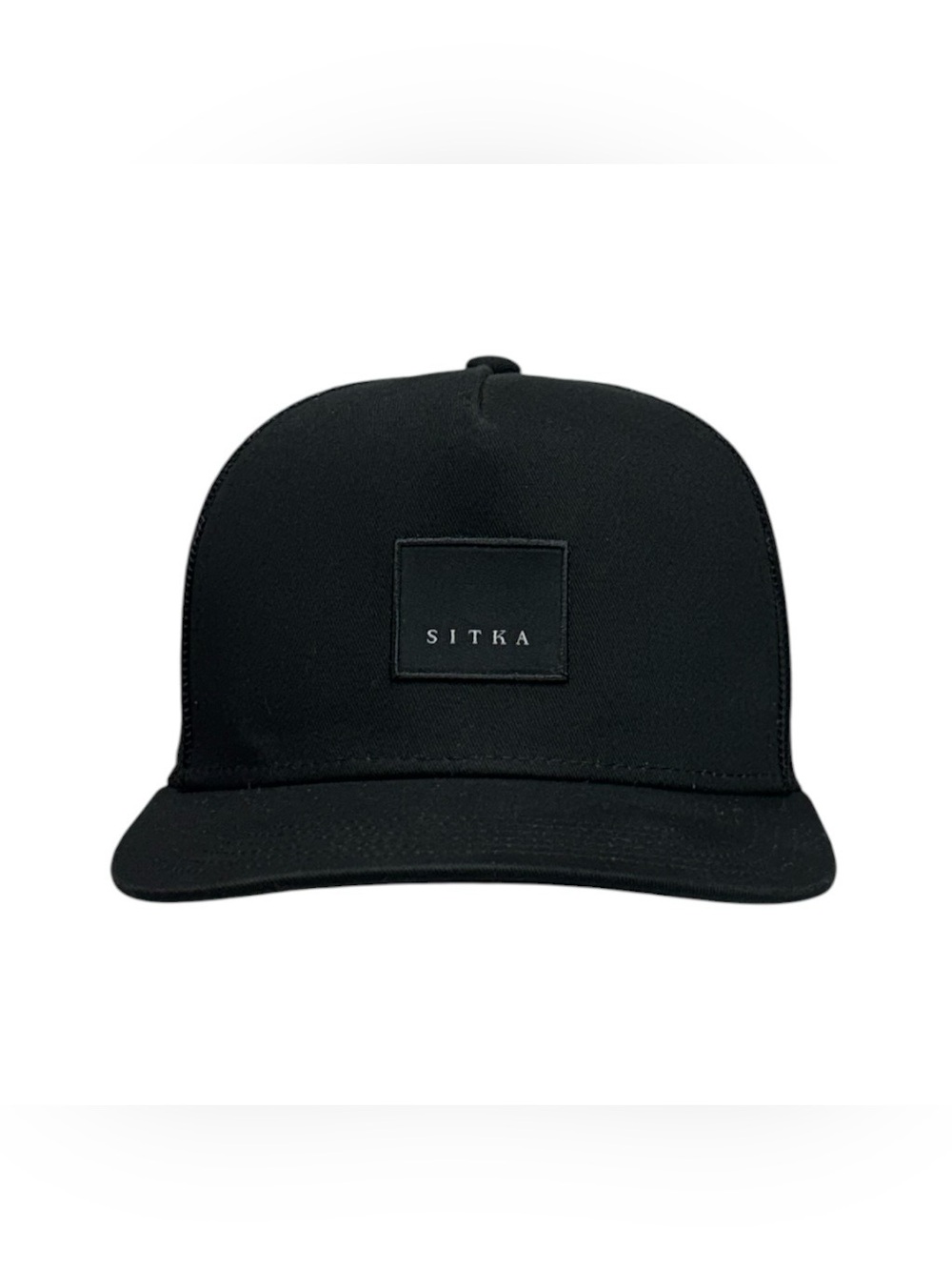 Sitka Gear Modern Patch Hi-Pro Cap Black Adjustable Strapback Hunting Outdoor